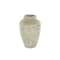 Brown Ceramic Antique Style Textured Patina Vase